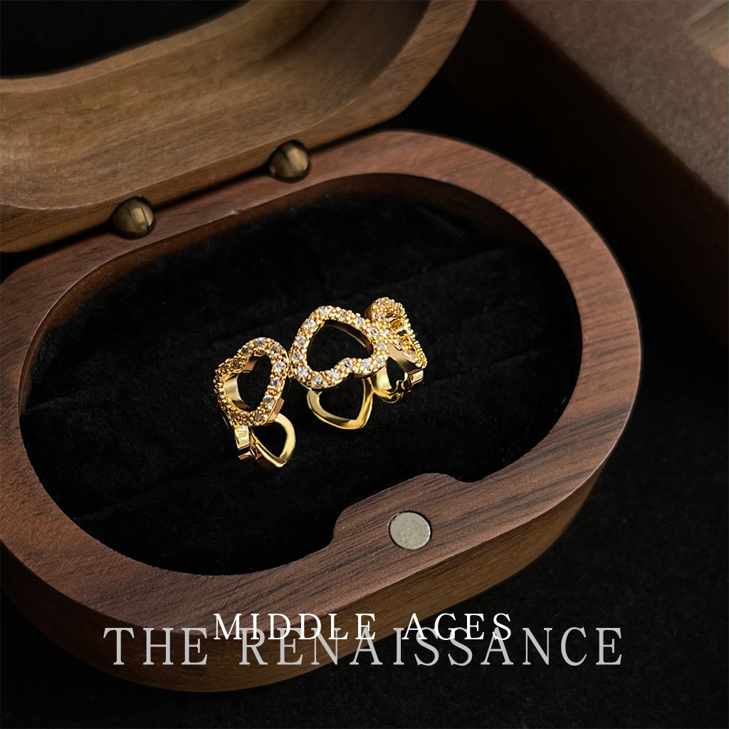 Gold Plated & Adjustable Rings