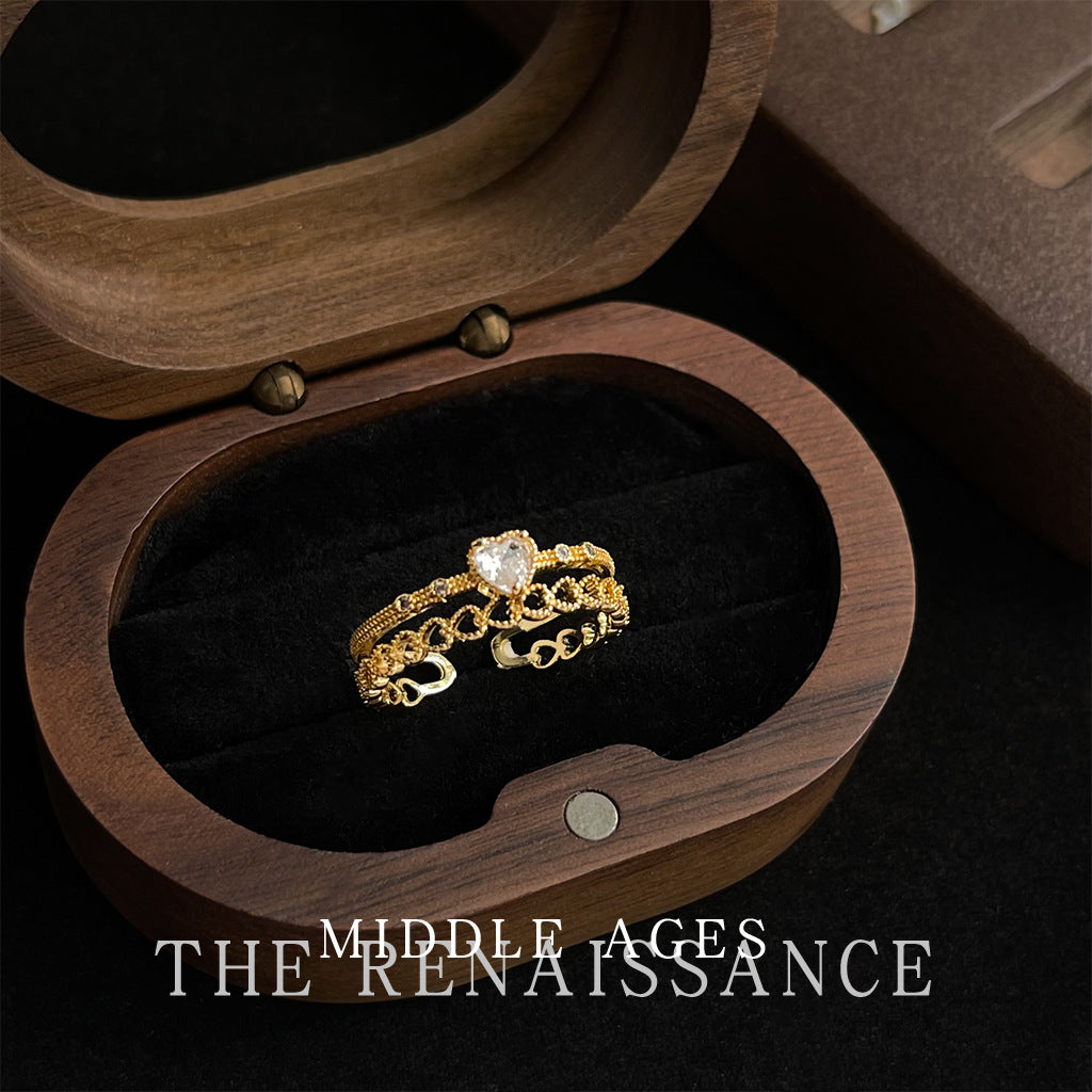 Gold Plated & Adjustable Rings