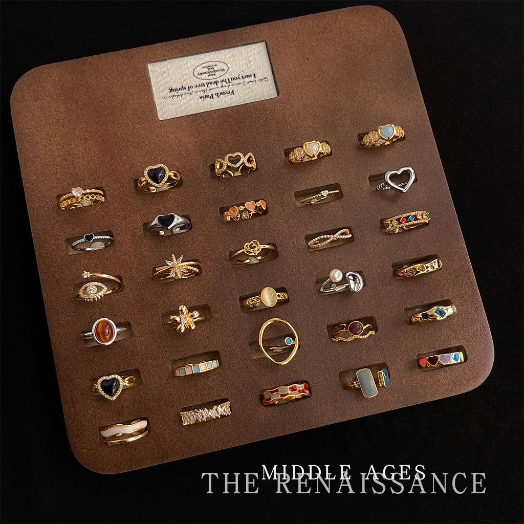 Gold Plated & Adjustable Rings