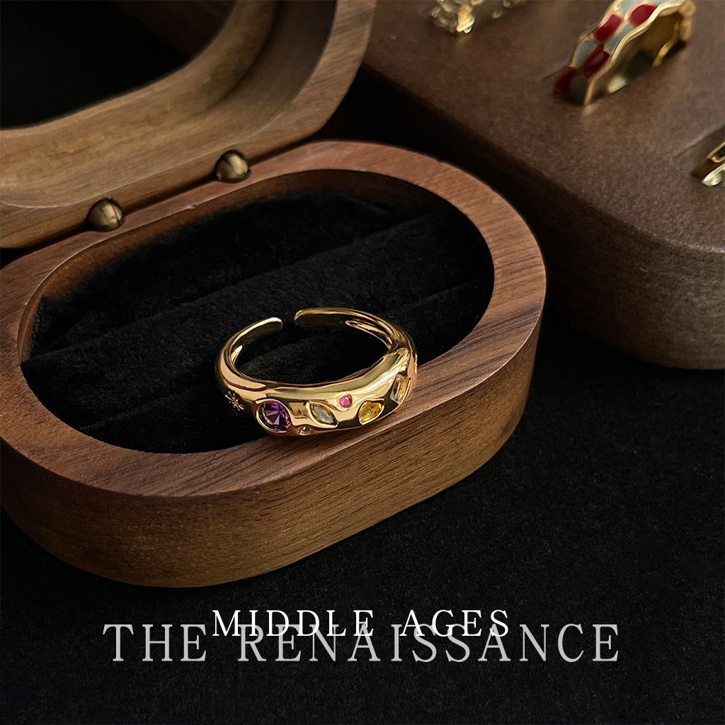 Gold Plated & Adjustable Rings