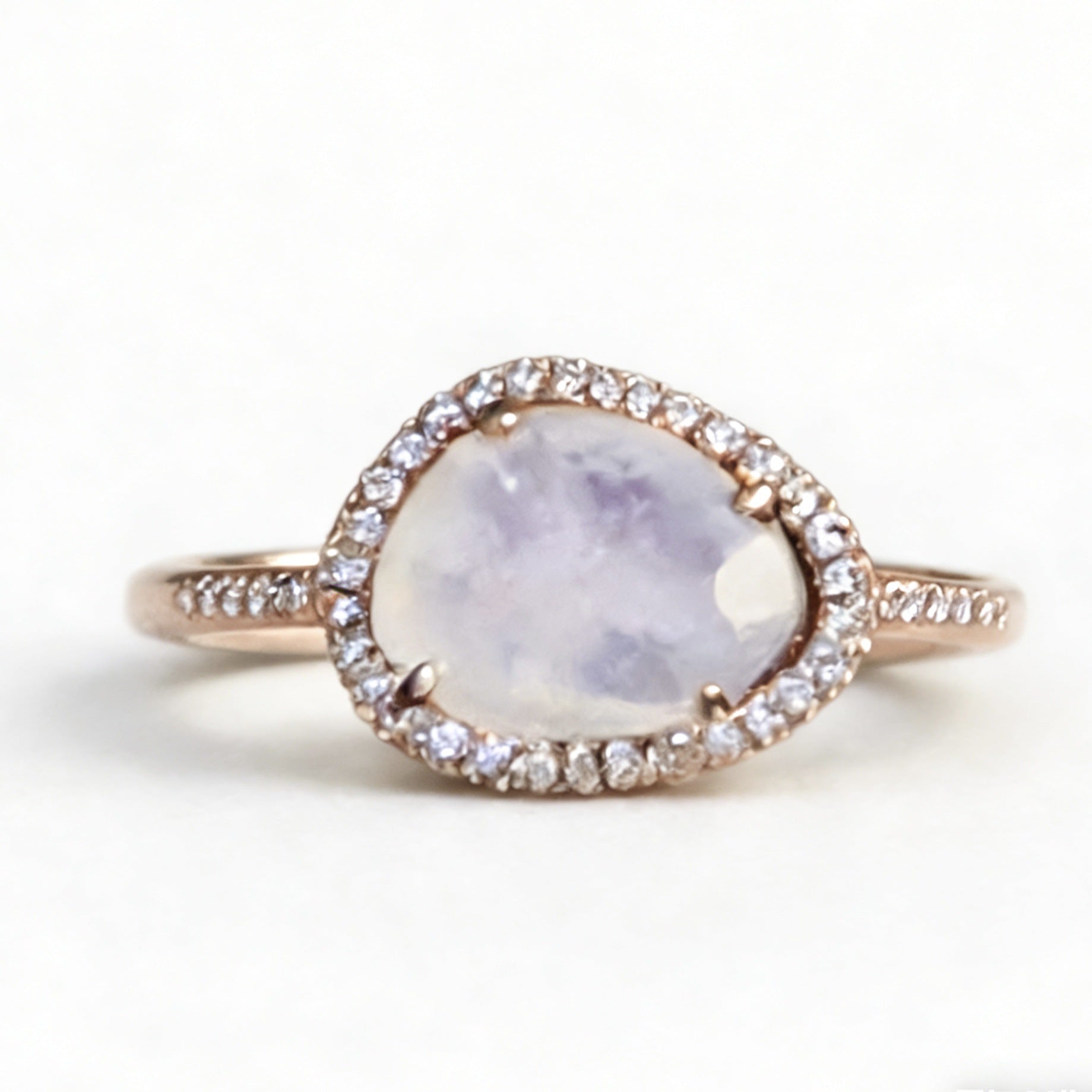 Gold-plated Gemstone-encrusted Ring