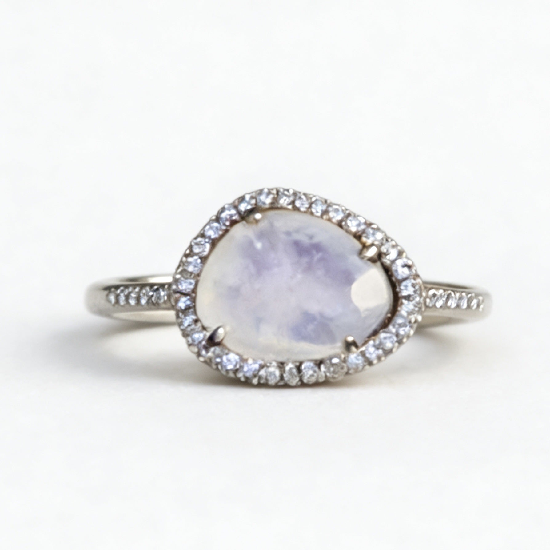 Gold-plated Gemstone-encrusted Ring